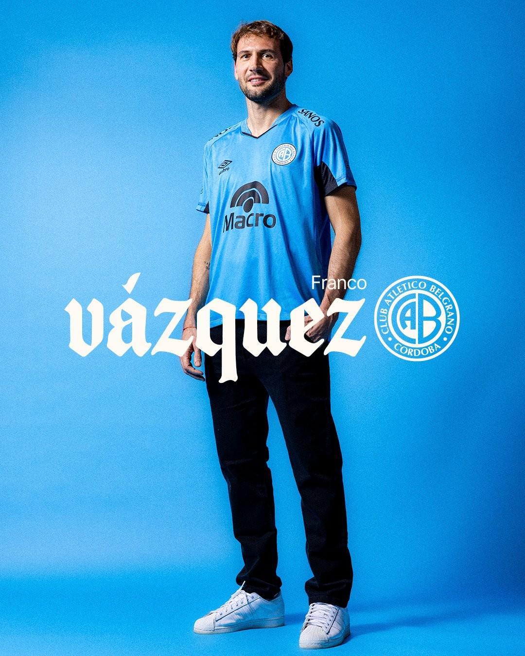 官方:前阿根廷国脚巴斯克斯离开克雷莫内塞重返贝尔格拉诺